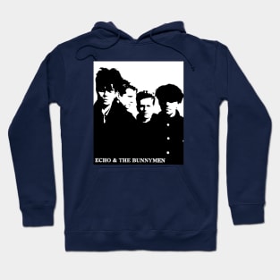 echo and the bunnymen retro Hoodie